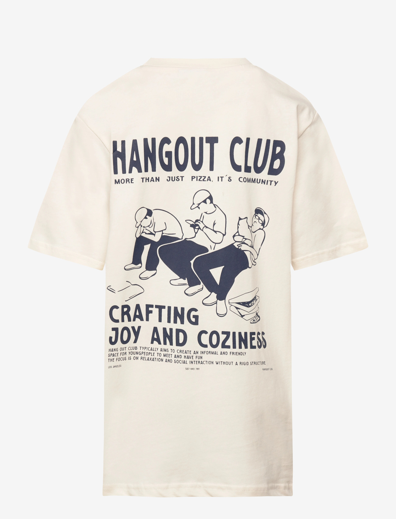 Grunt - GRGio Club SS Tee - kortærmede t-shirts - off white - 1