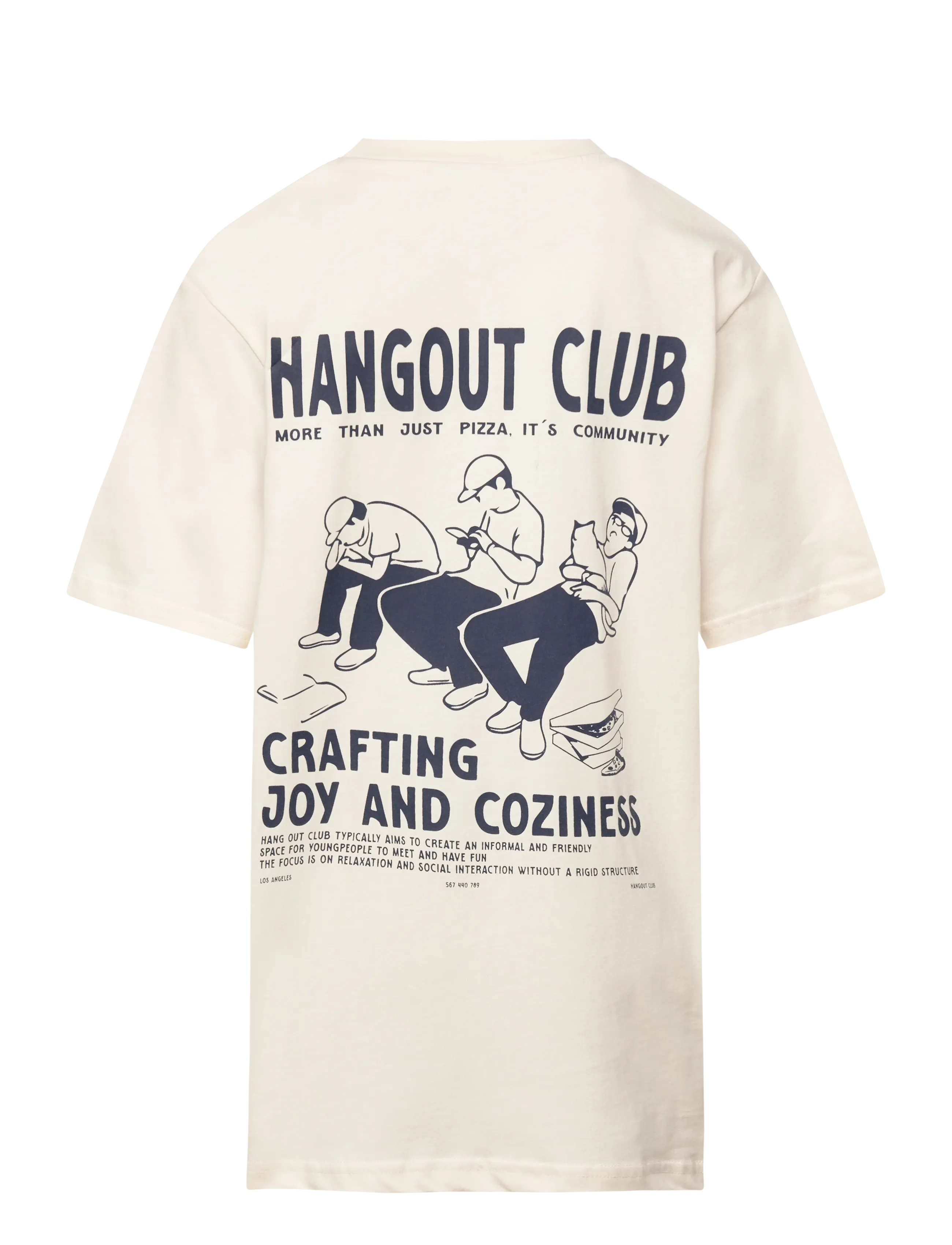 Grunt - GRGio Club SS Tee - lühikeste varrukatega t-särgid - off white - 1