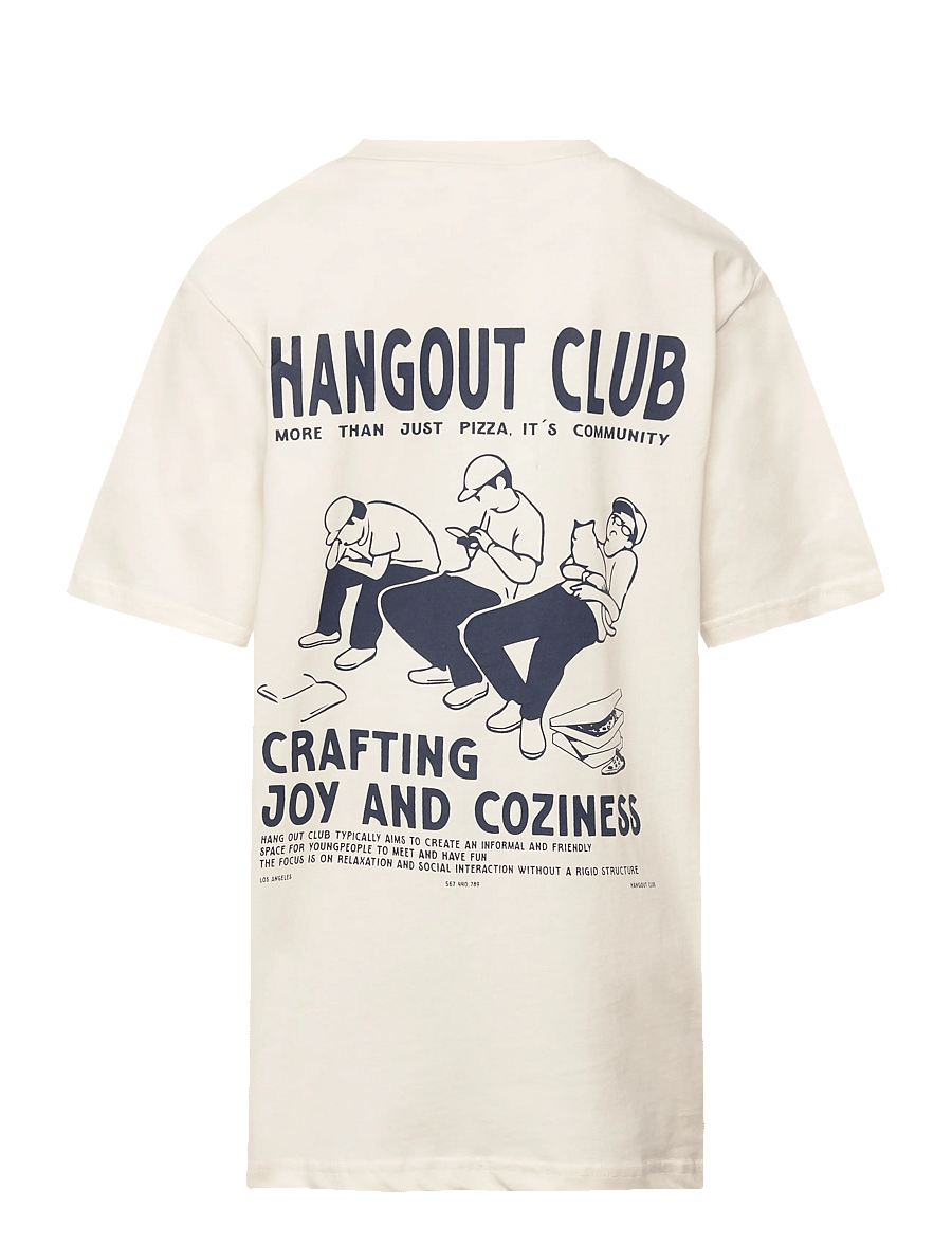 Grunt - GRGio Club SS Tee - kurzärmelige t-shirts - off white - 1
