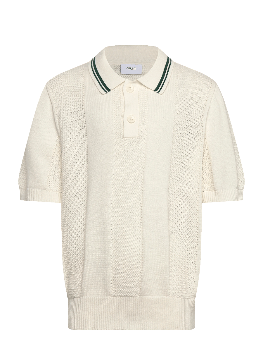 Grunt - GRRowe SS Knit - kurzärmelig - off white - 0