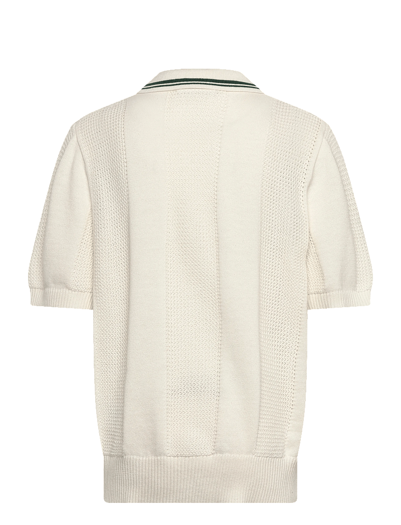 Grunt - GRRowe SS Knit - kurzärmelig - off white - 1