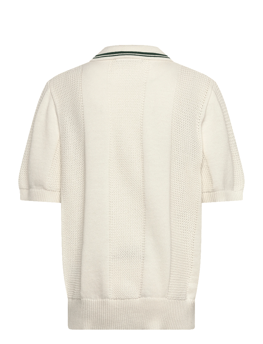 Grunt - GRRowe SS Knit - kurzärmelig - off white - 1
