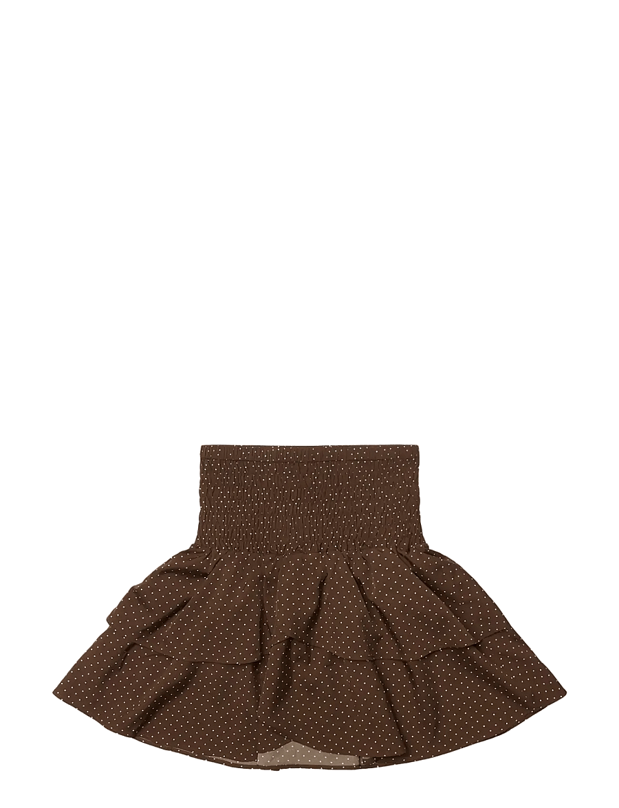 Grunt - GRAnti Dots Skirt - kurze röcke - brown - 0