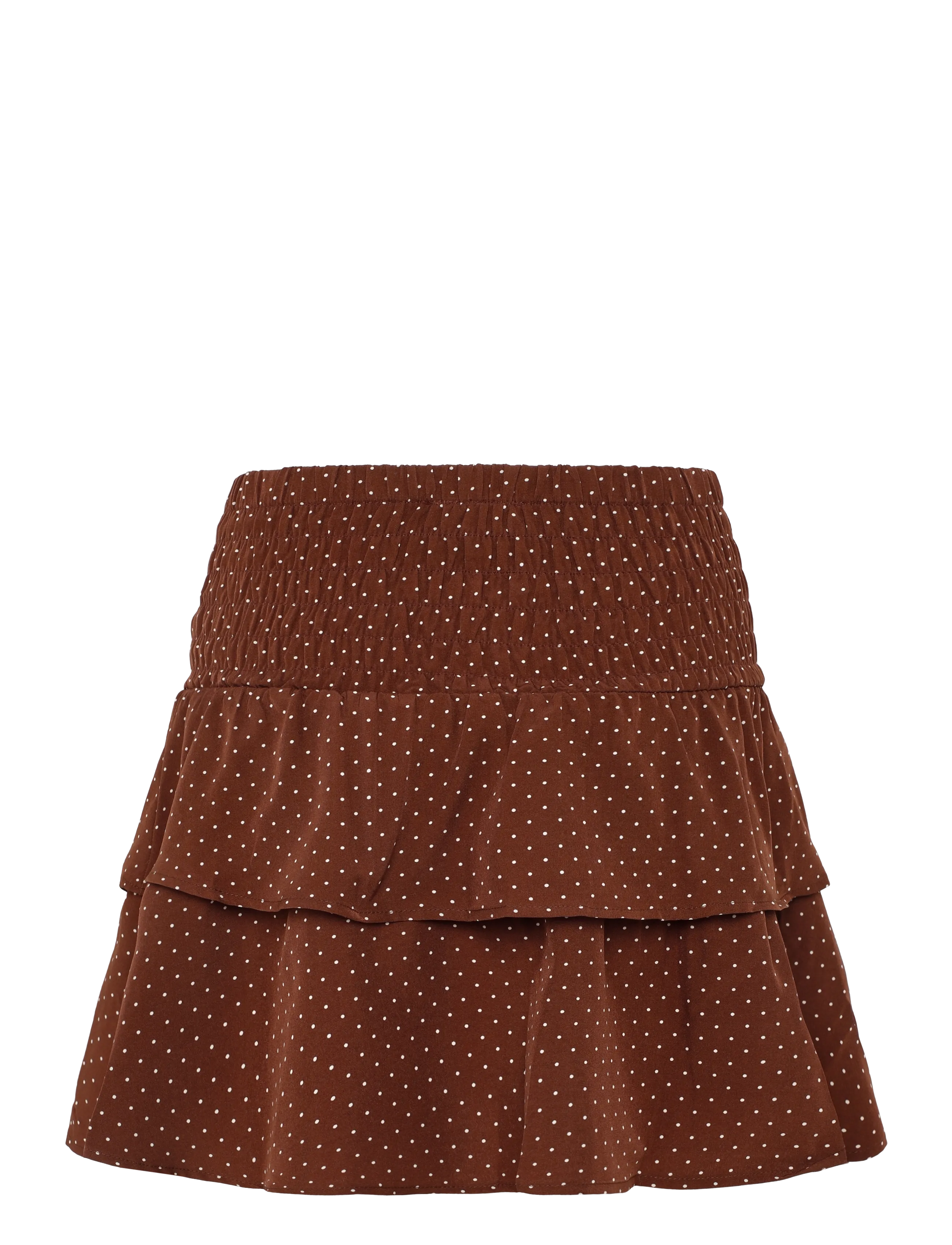 Grunt - GRAnti Dots Skirt - kurze röcke - brown - 1