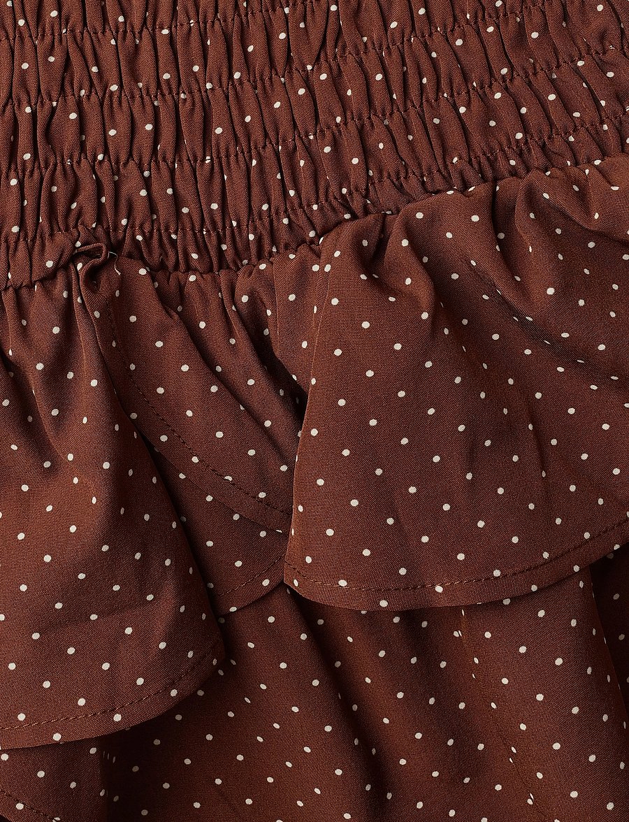 Grunt - GRAnti Dots Skirt - kurze röcke - brown - 2