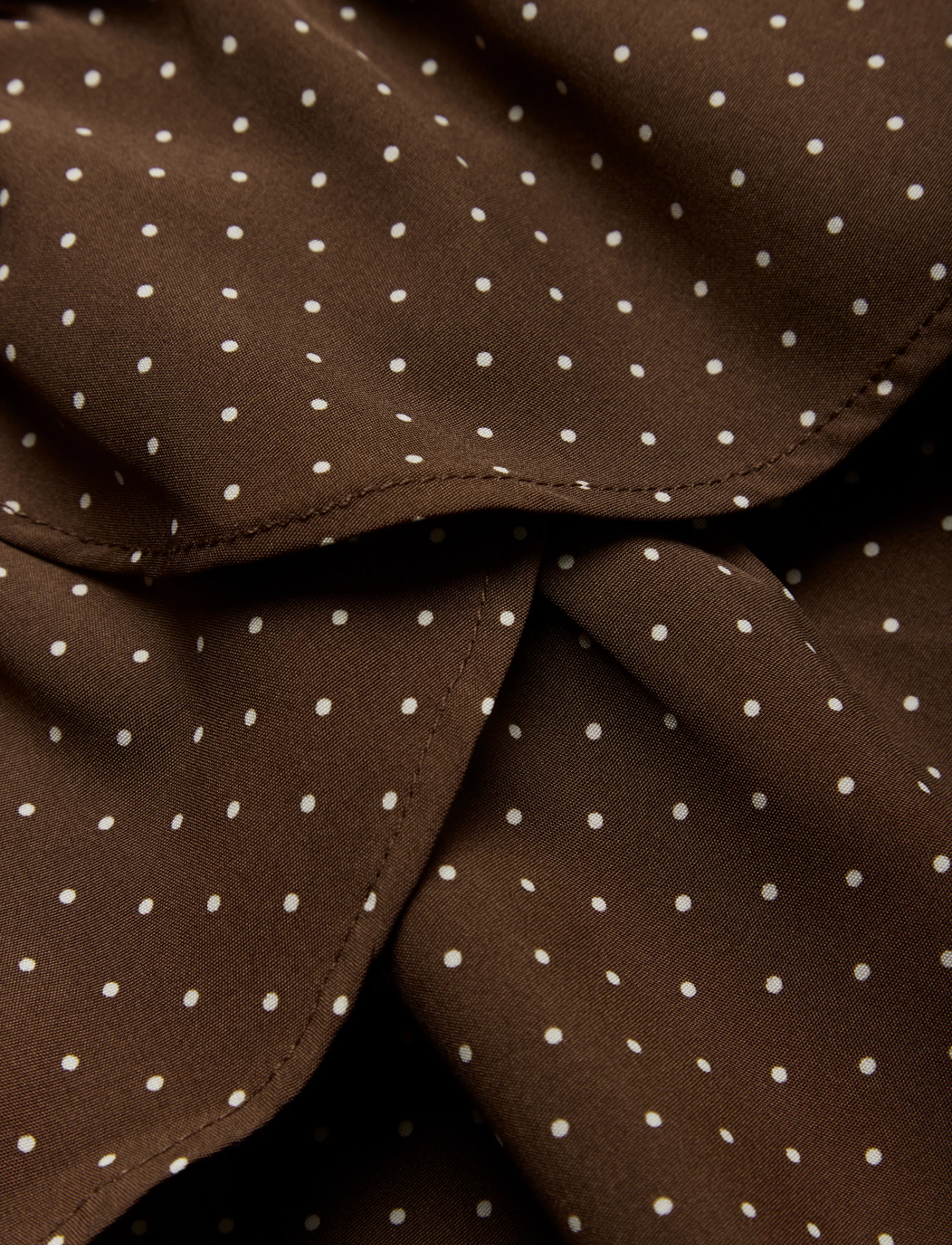 Grunt - GRAnti Dots Skirt - short skirts - brown - 3