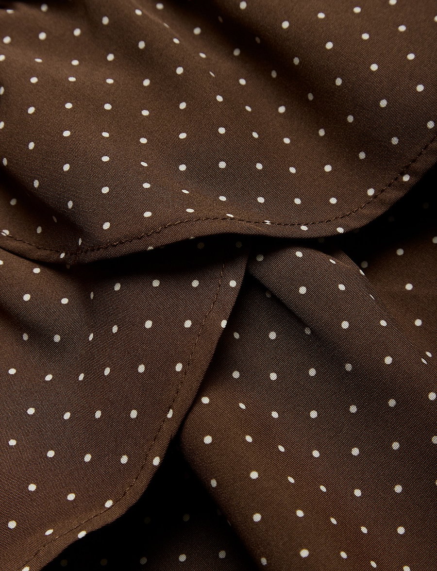 Grunt - GRAnti Dots Skirt - kurze röcke - brown - 3