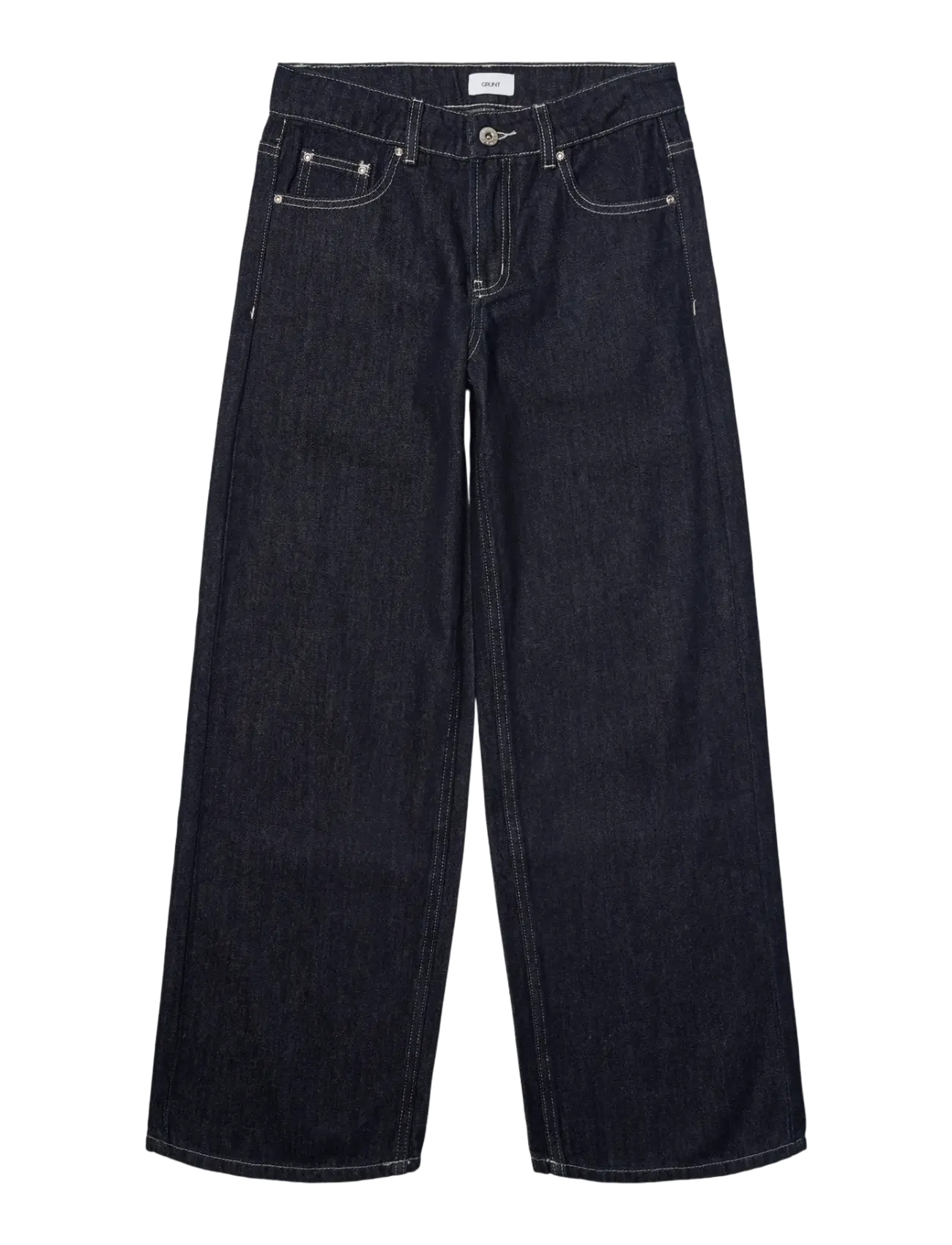 Grunt GRTenerife Low-rise Raw - Loose jeans - RAW BLUE / navy