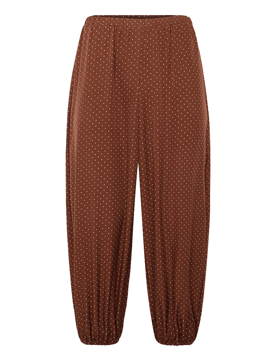 Grunt - GRRea Ball Dots Pants - bukser - brown - 0