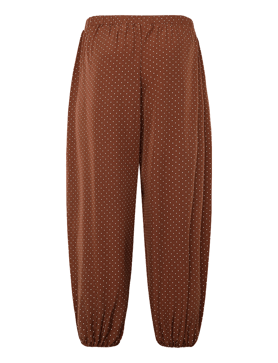 Grunt - GRRea Ball Dots Pants - bukser - brown - 1