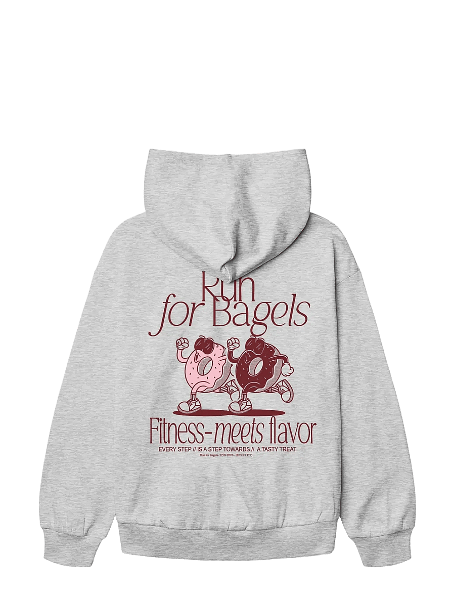 Grunt - GRAnni Hood Sweat - sweatshirts - grey melange - 0