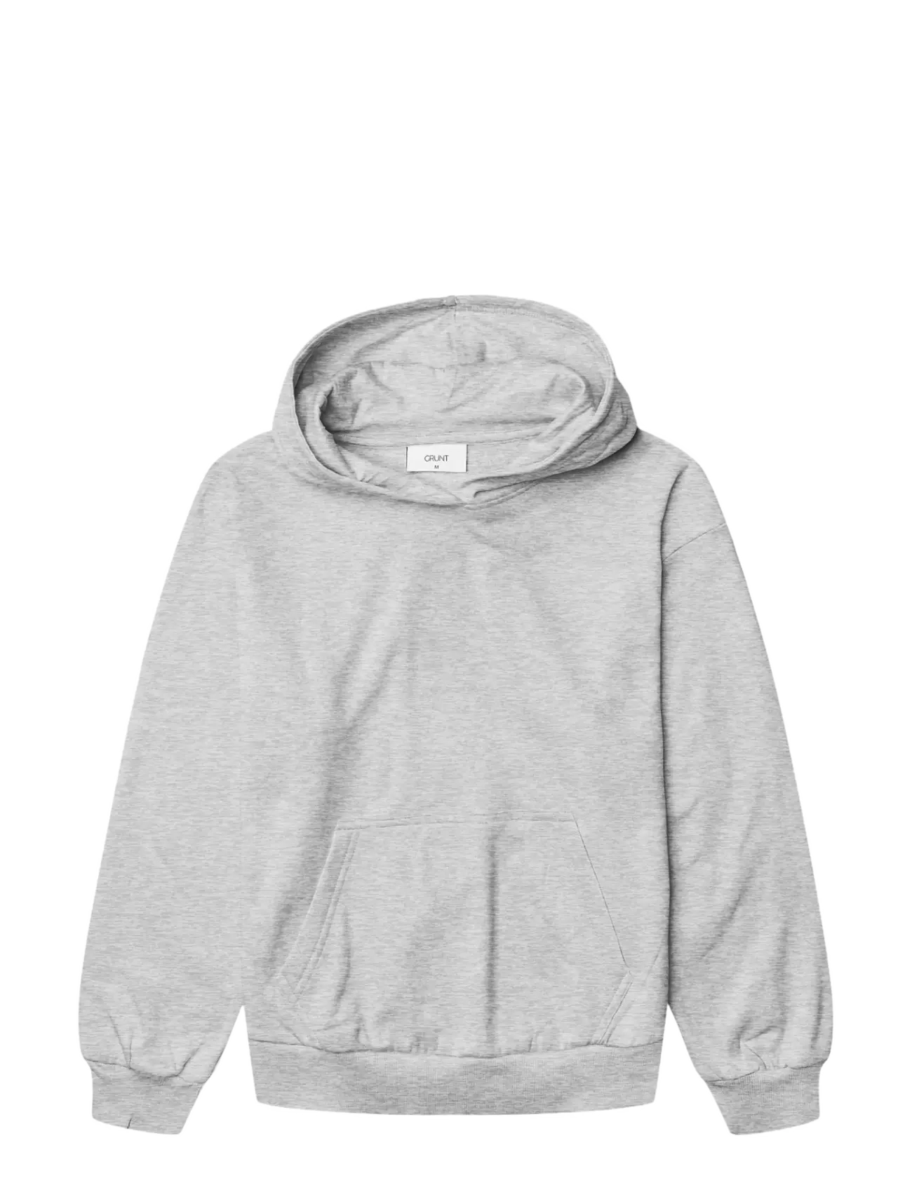 Grunt - GRAnni Hood Sweat - sweatshirts - grey melange - 1