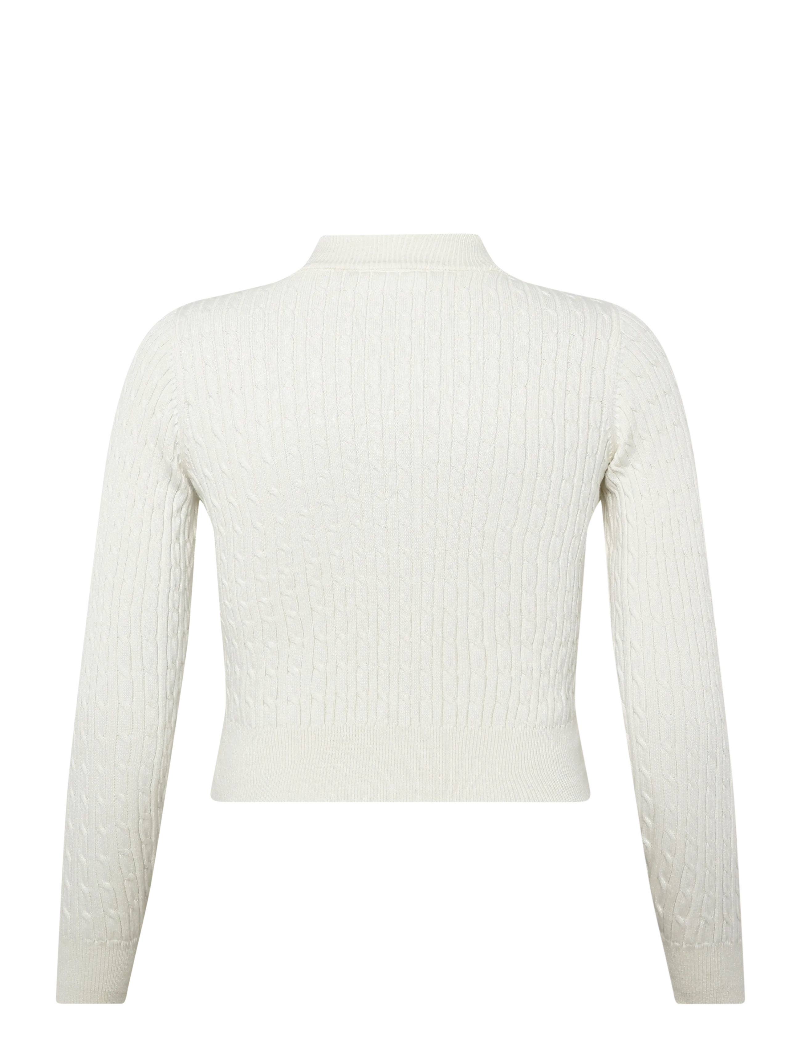 Grunt - GRHoatxin Zip Knit - cardigans - off white - 1