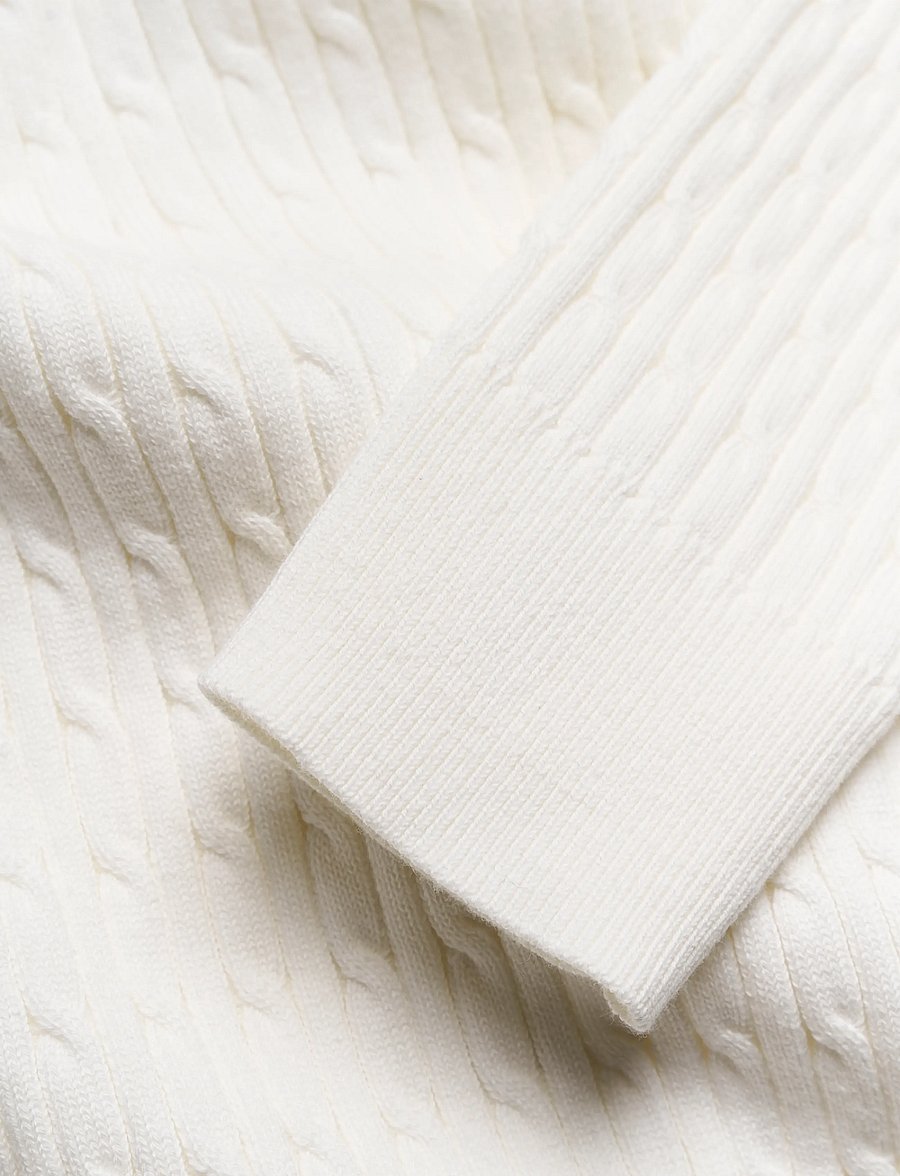 Grunt - GRHoatxin Zip Knit - cardigans - off white - 3