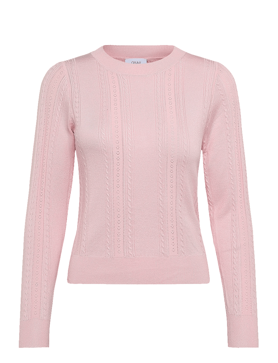 Grunt - GRHilda VIS LS Knit - džemprid - light red - 0