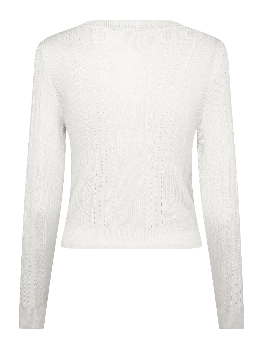 Grunt - GRHilda VIS LS Knit - džemprid - off white - 1