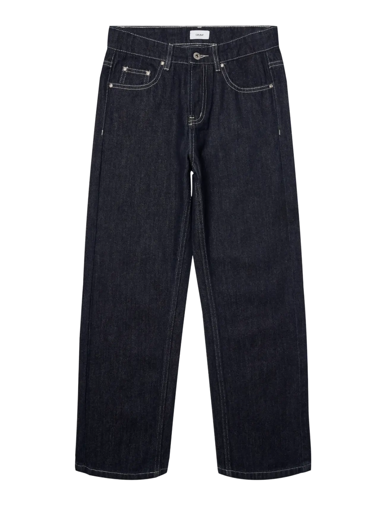 Grunt GRHamon Raw - Loose jeans - RAW BLUE / navy