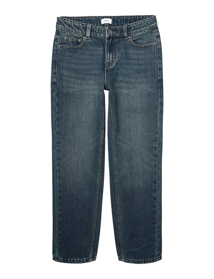 Grunt - GRStreet Loose Blue Prime - alt kitsenevad teksad - dark vintage - 0