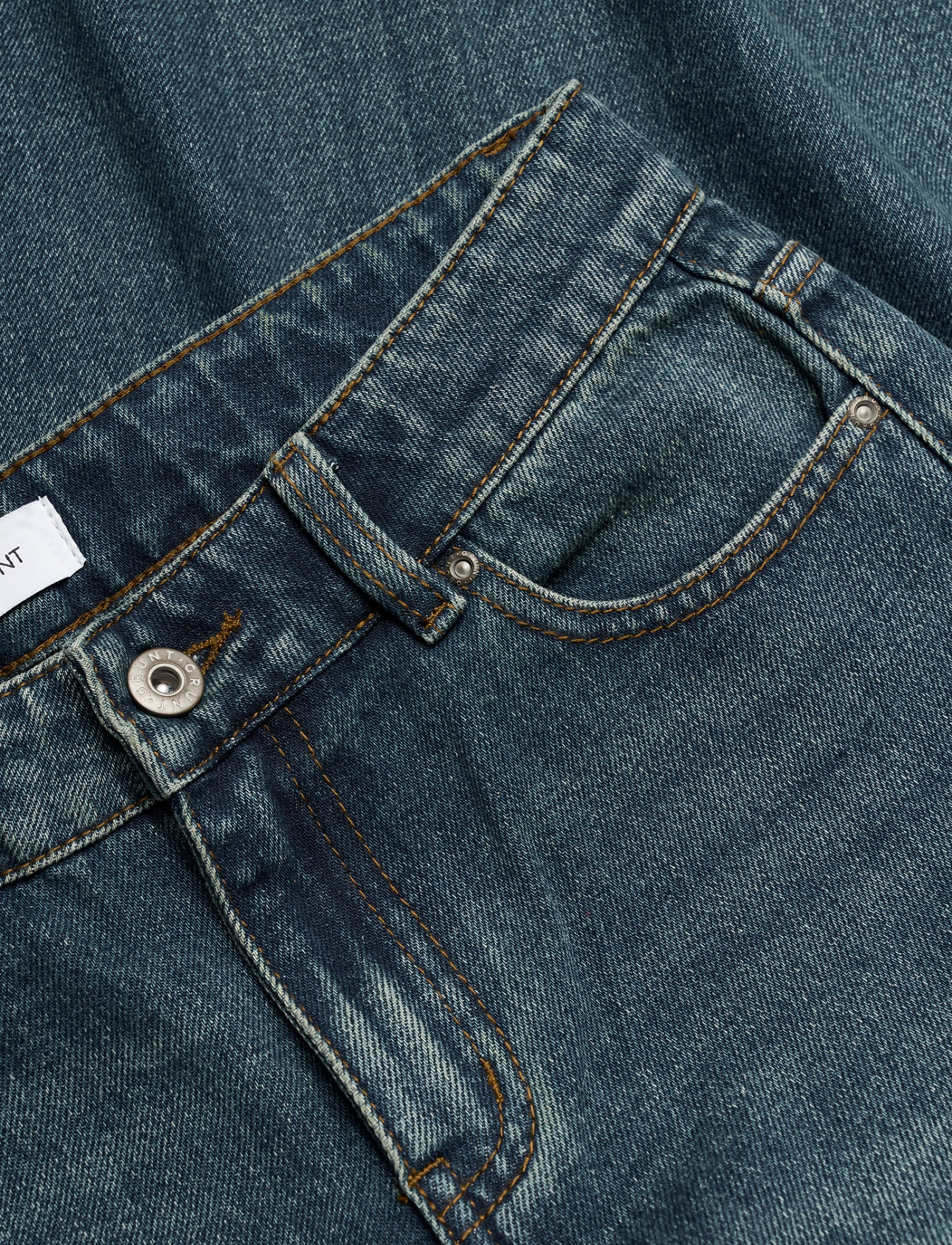 Grunt - GRStreet Loose Blue Prime - alt kitsenevad teksad - dark vintage - 2