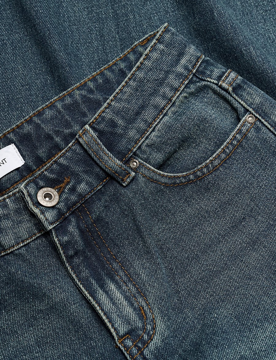 Grunt - GRStreet Loose Blue Prime - alt kitsenevad teksad - dark vintage - 2