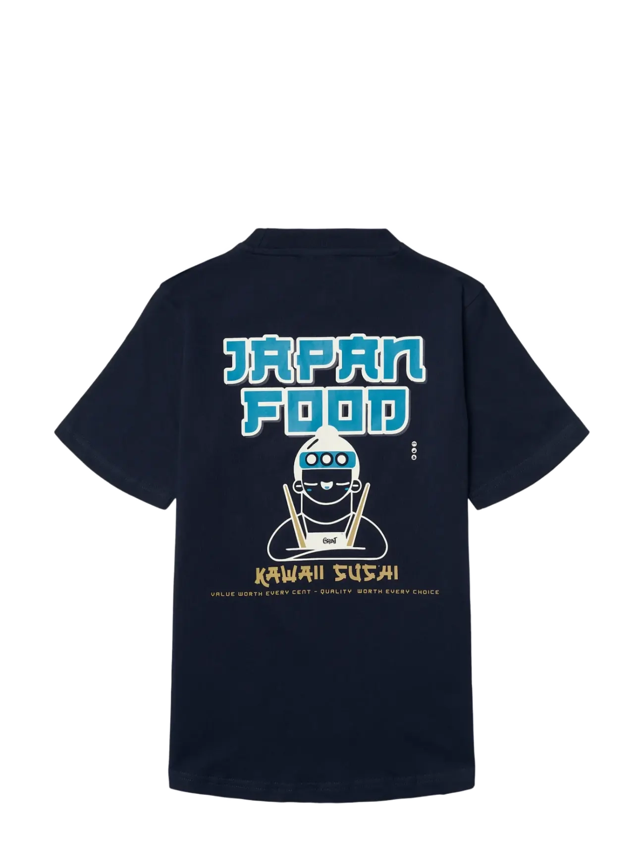 Grunt - GRLane Food SS Tee - kurzärmelige - dark blue - 1