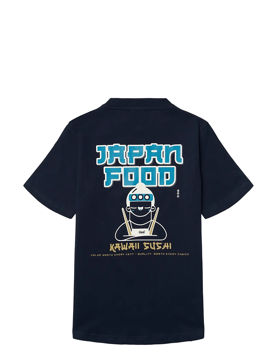 Grunt - GRLane Food SS Tee - kurzärmelige - dark blue - 1