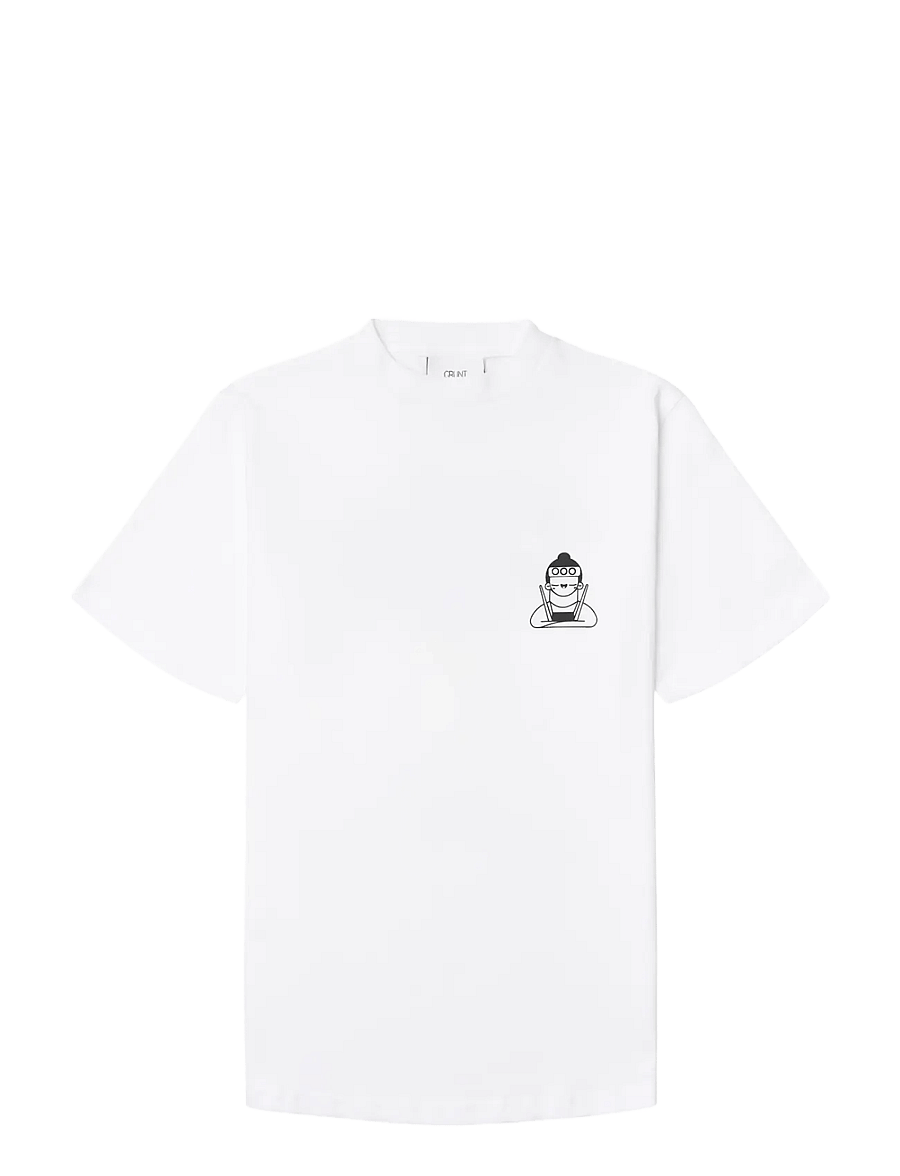 Grunt - GRLane Food SS Tee - kurzärmelige - white - 0
