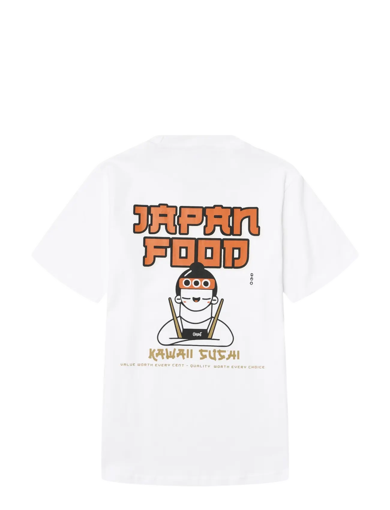 Grunt - GRLane Food SS Tee - kurzärmelige - white - 1
