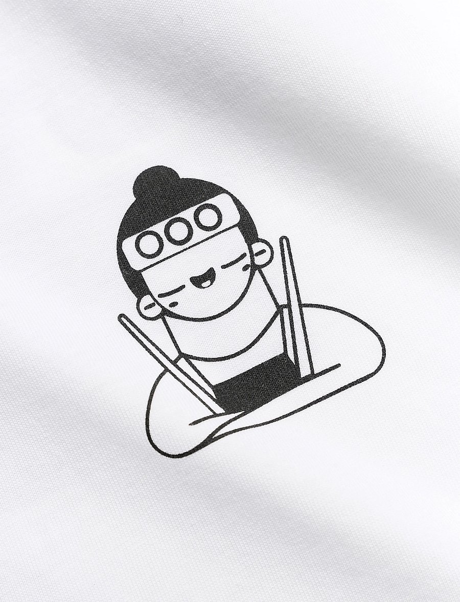 Grunt - GRLane Food SS Tee - kurzärmelige - white - 2