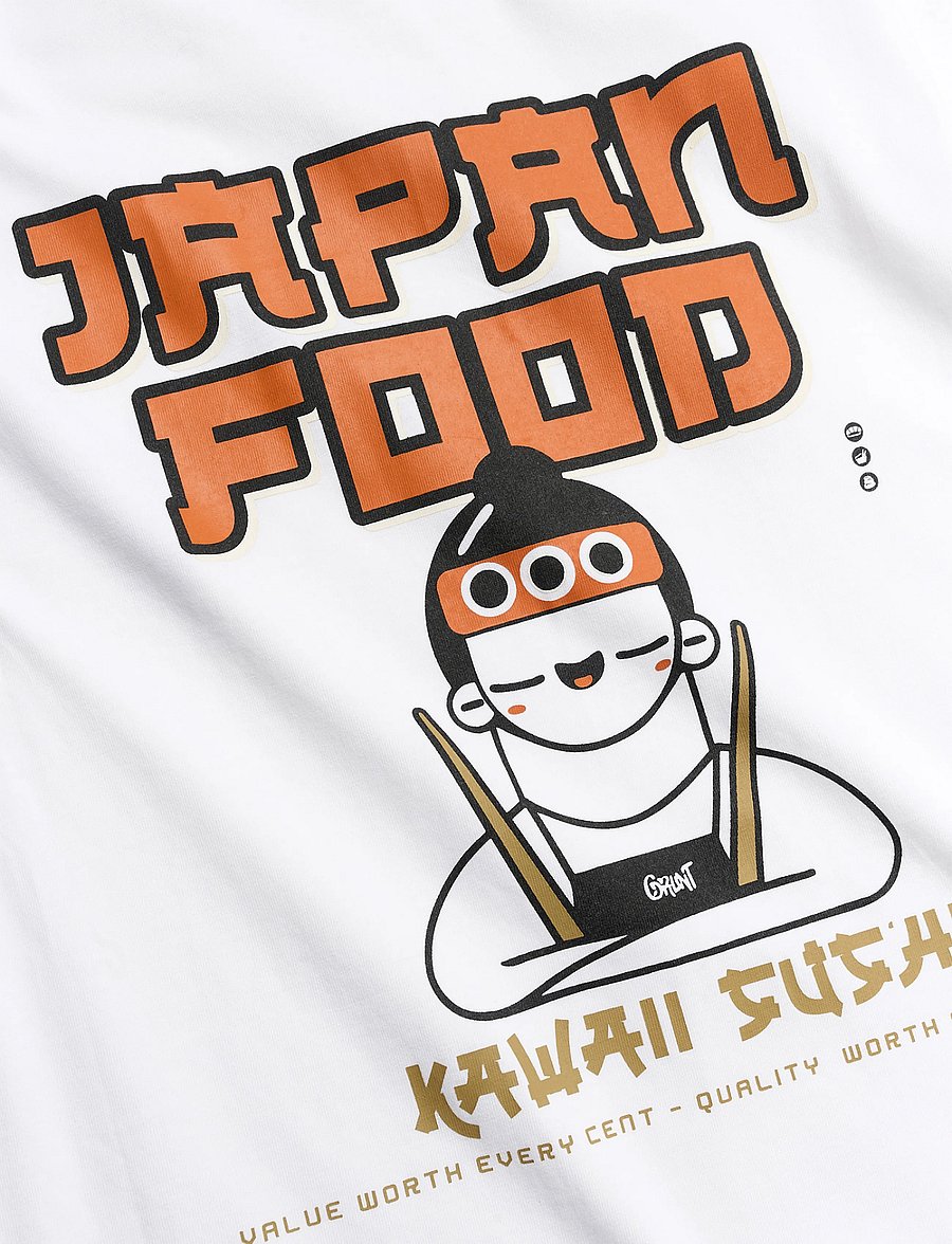 Grunt - GRLane Food SS Tee - kurzärmelige - white - 3