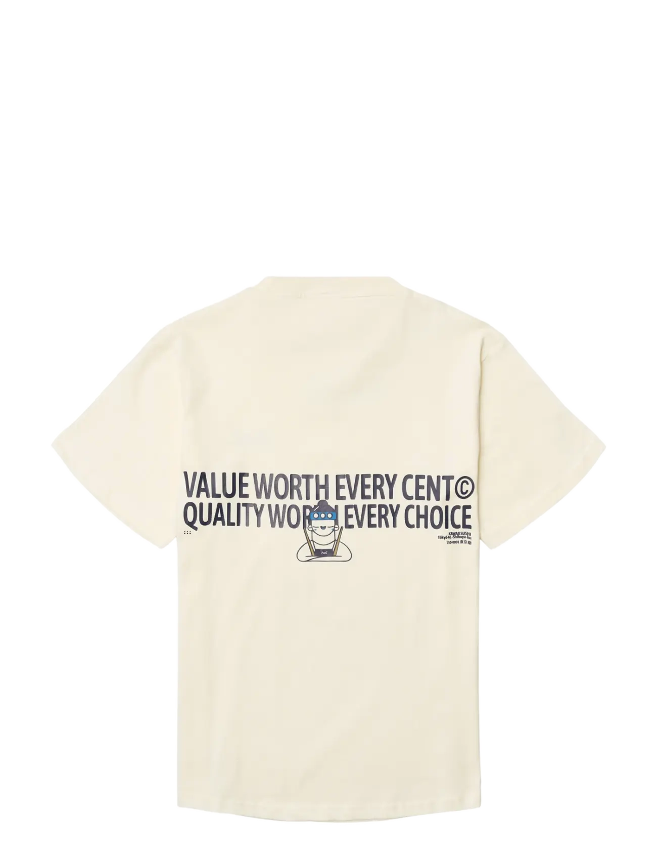 Grunt - GRAlban Worth SS Tee - kurzärmelige - cream - 1