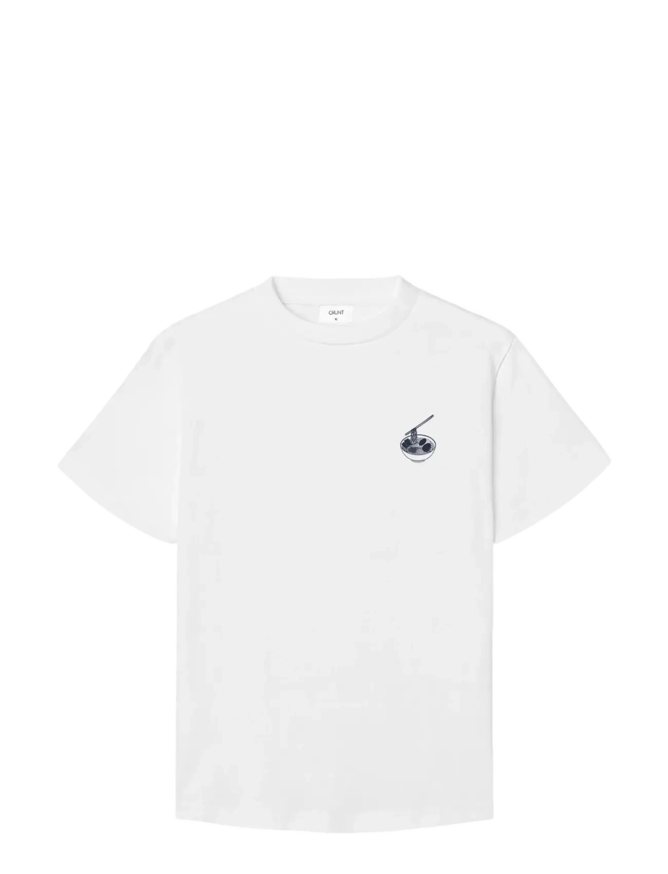 Grunt GRCharlie Soup SS Tee - Neuheiten - WHITE / white