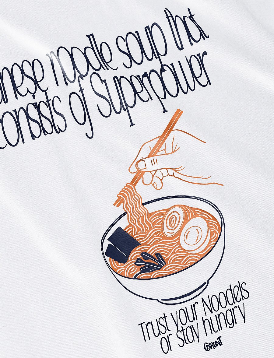 Grunt - GRCharlie Soup SS Tee - kurzärmelige - white - 3