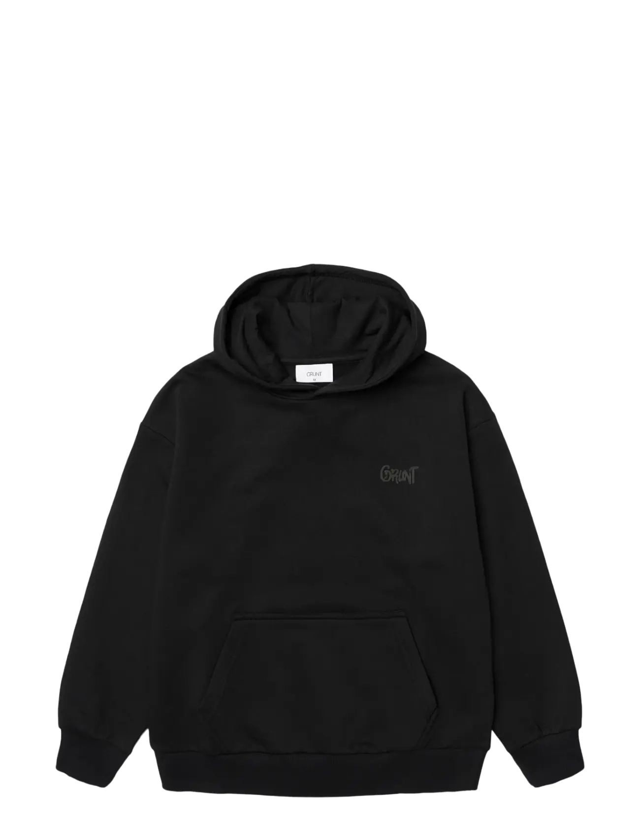 Grunt GRAlbon Worth Hood Sweat - Teens 140-176 - DARK GREY / grey