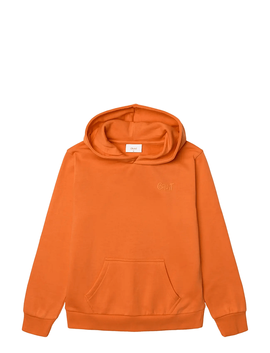 Grunt - GRFersan Chop Hood Sweat - sweatshirts - orange - 0