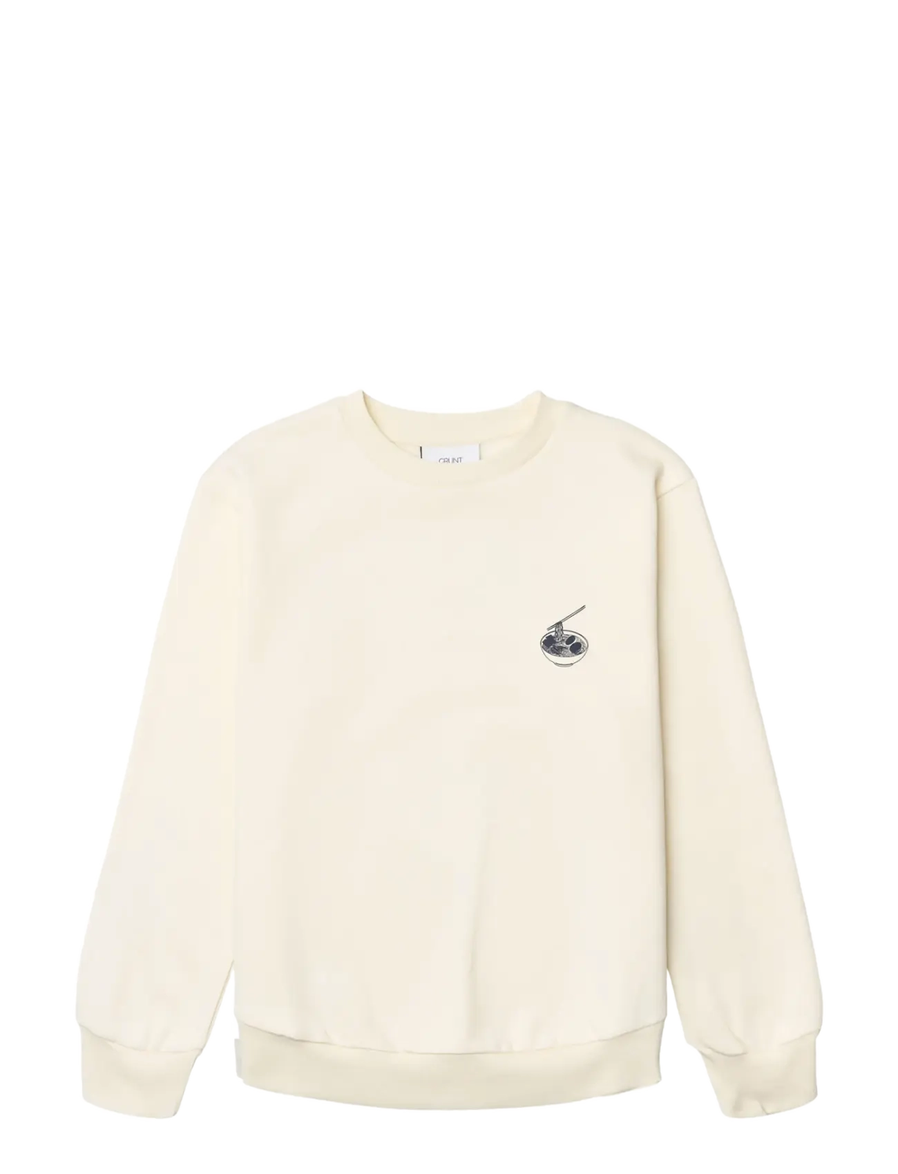 Grunt GRKruze Soup Crew Sweat - Teens 140-176 - CREAM / cream