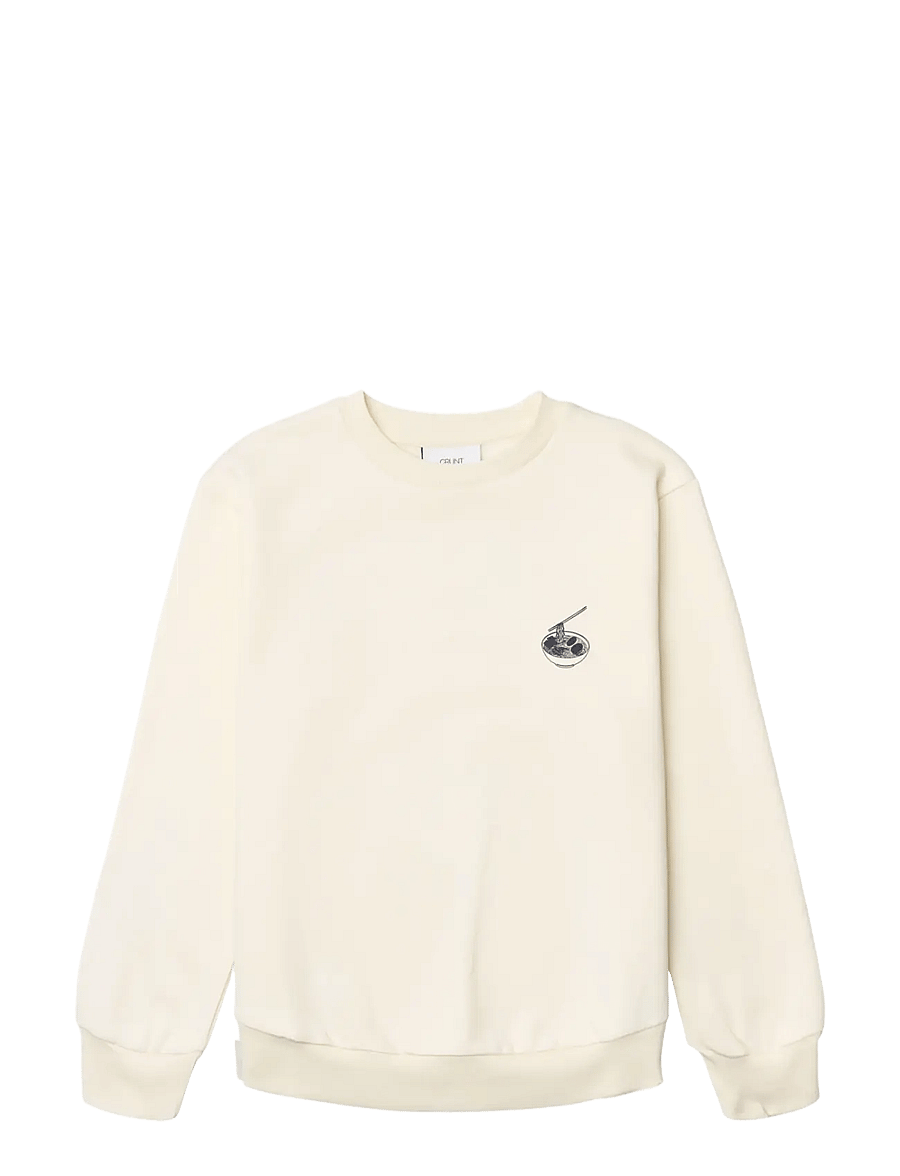 Grunt - GRKruze Soup Crew Sweat - sweatshirts - cream - 0