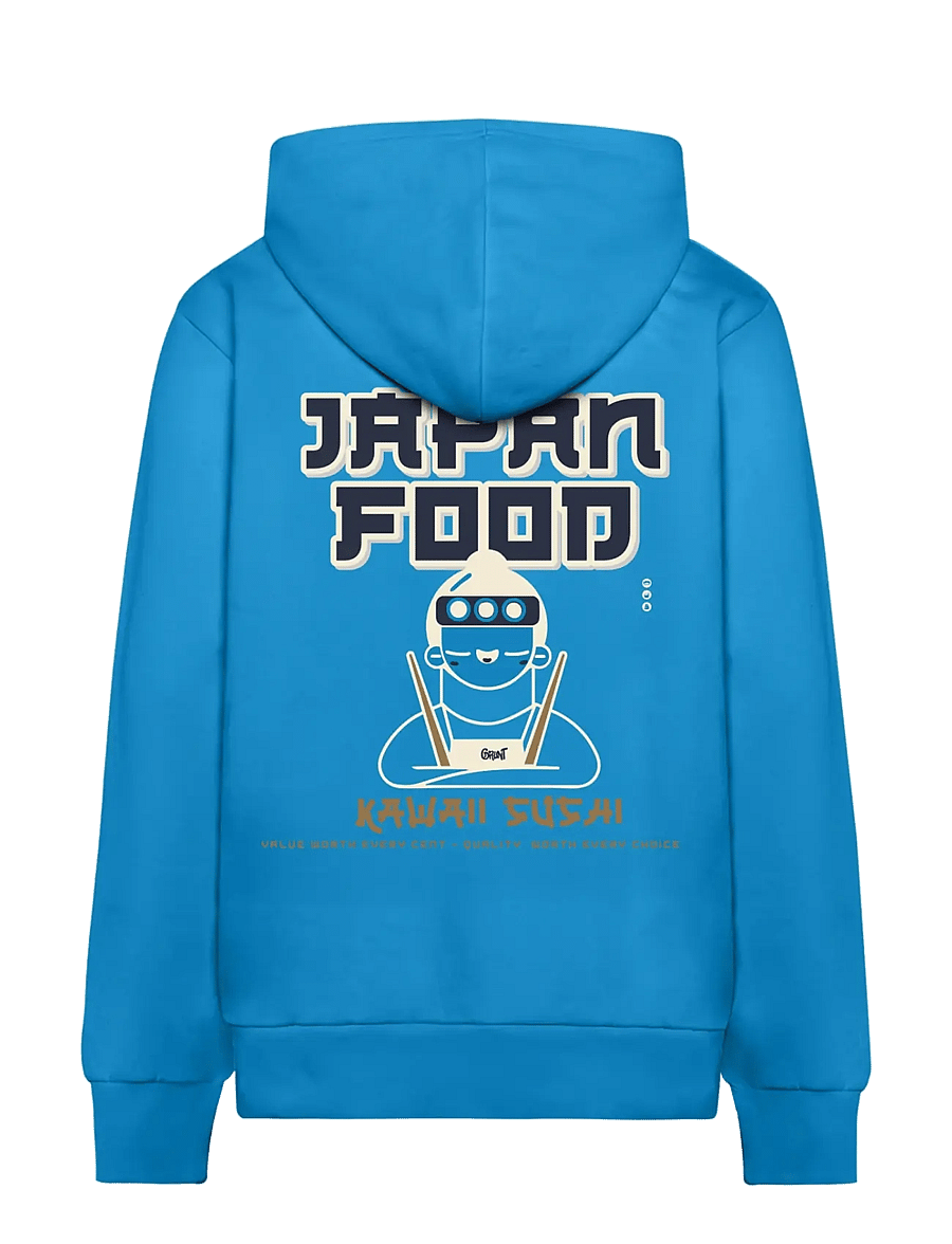 Grunt - GRGrue Hood Sweat - sweatshirts - strong blue - 1