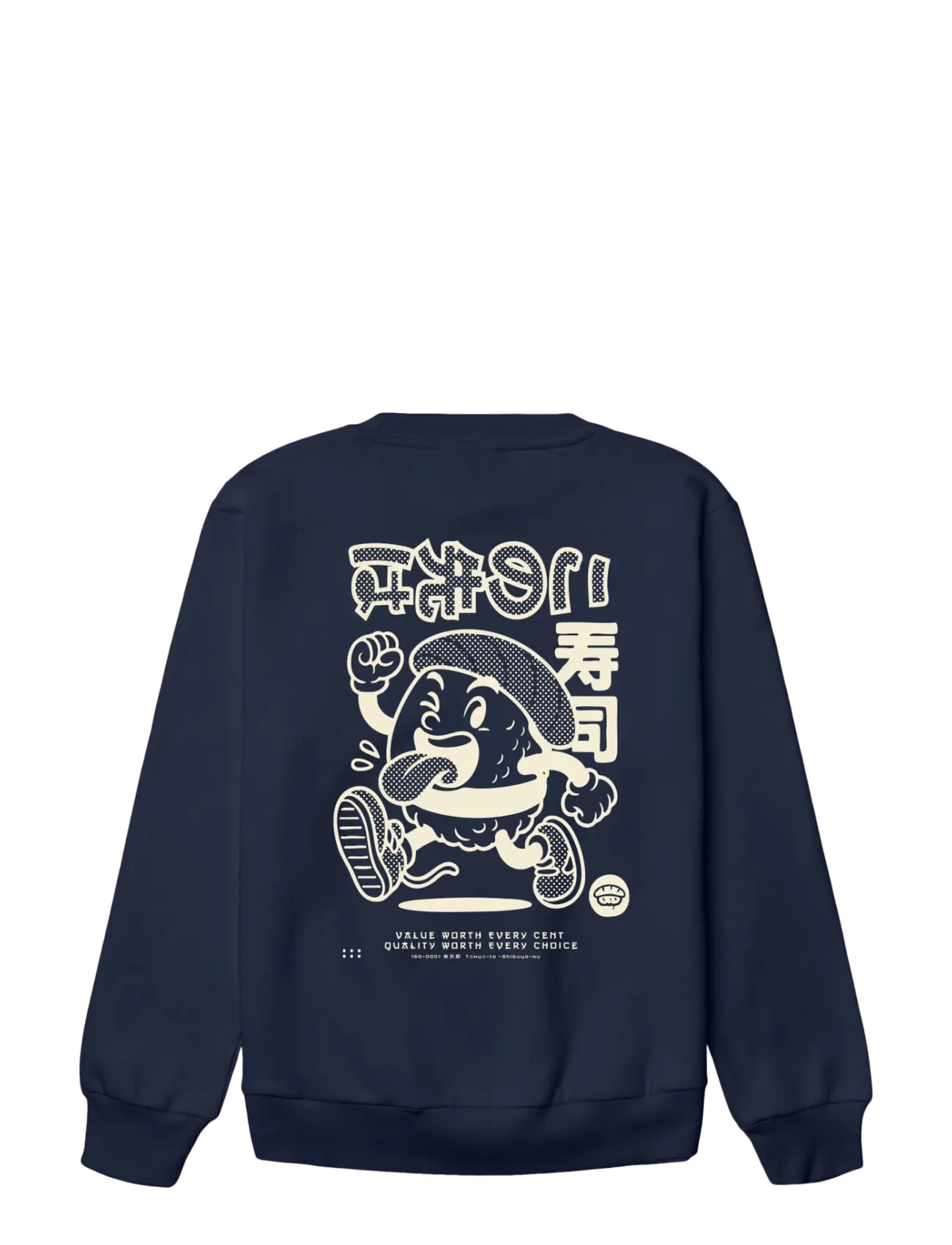 Grunt - GRTery Crew Sweat - sweatshirts - dark blue - 1