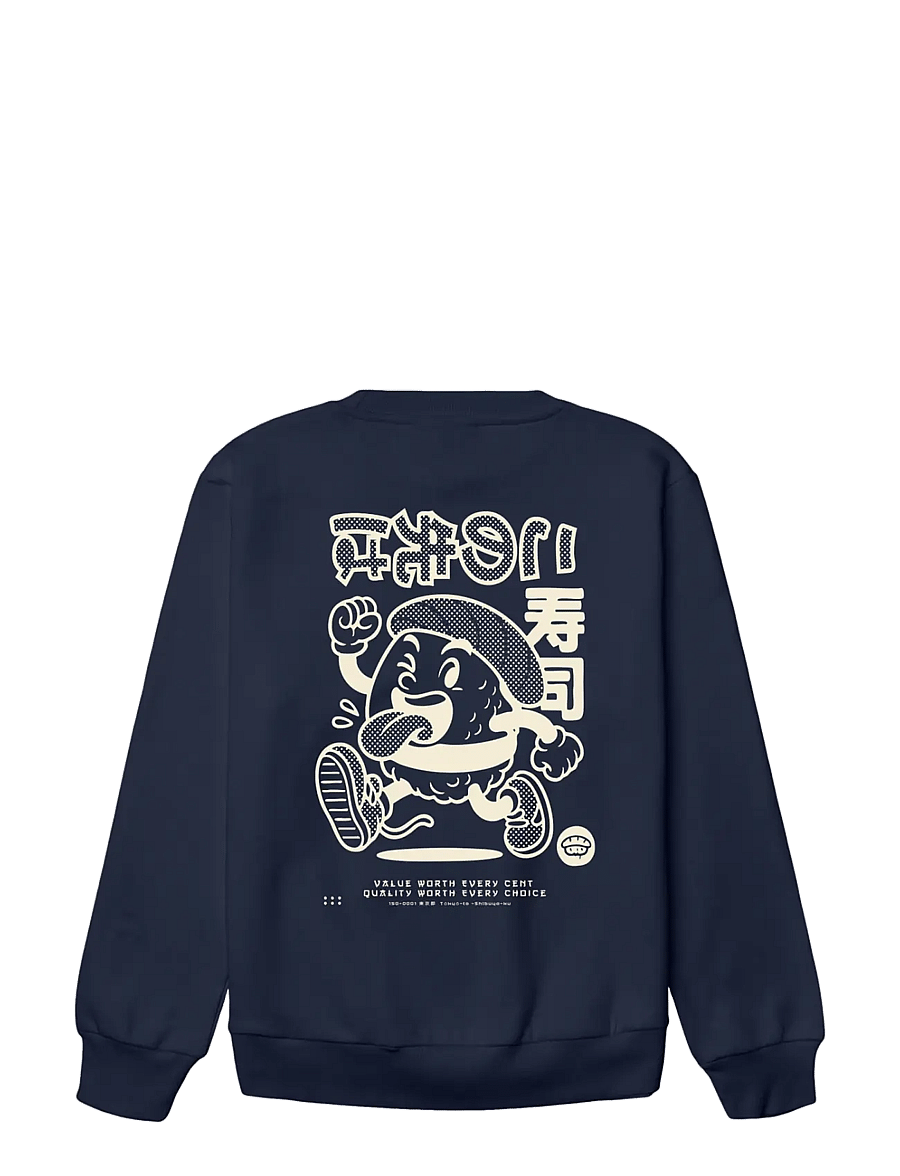 Grunt - GRTery Crew Sweat - sweatshirts - dark blue - 1