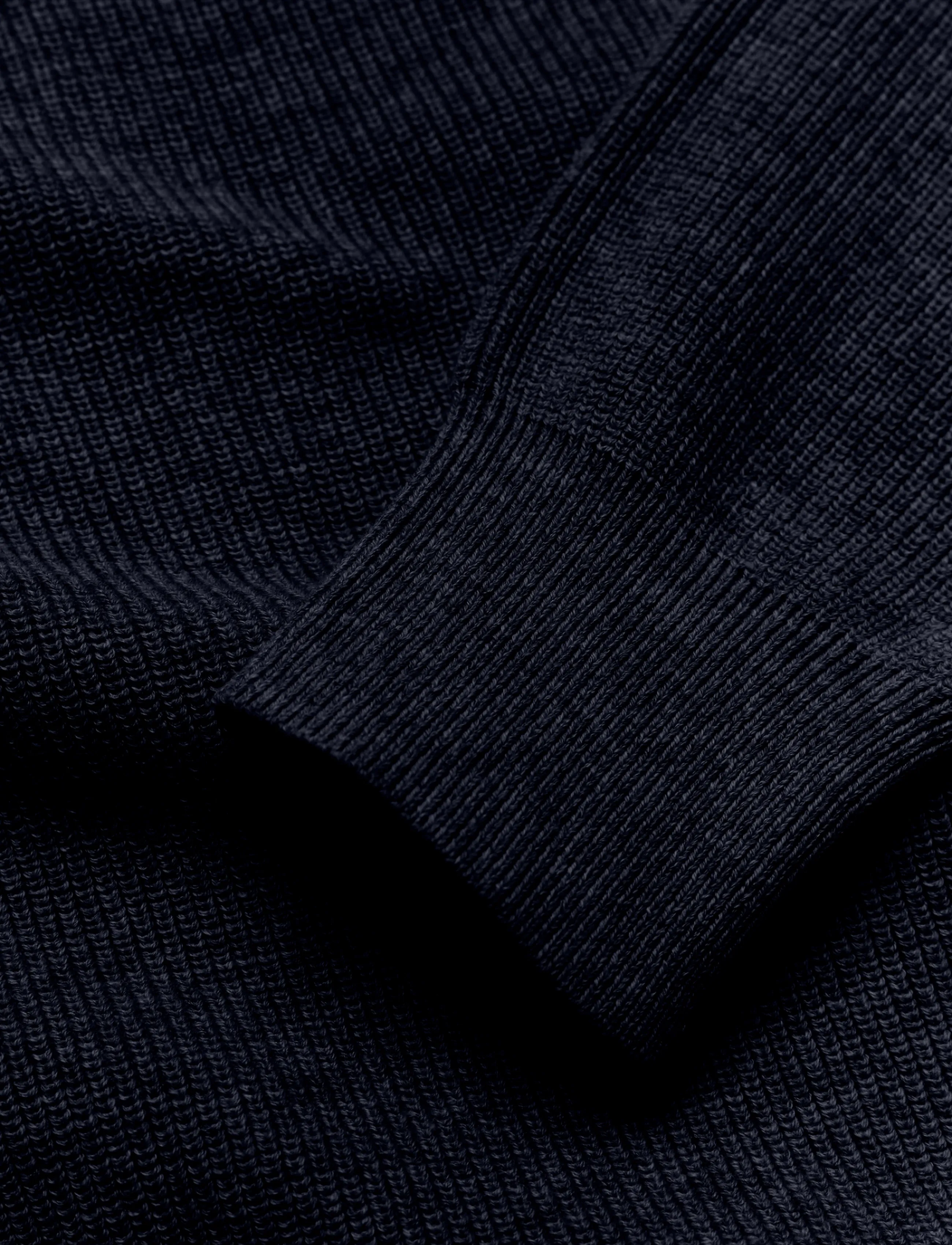 Grunt - GROleg Half Zip Knit - džemprid - navy - 3
