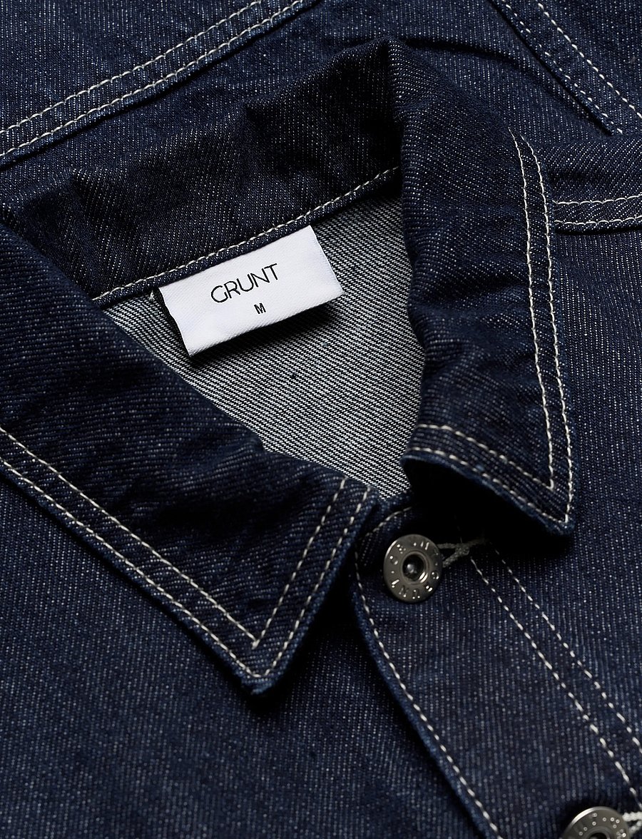 Grunt - GRRicky Raw Jacket - jeansjacken - raw blue - 2