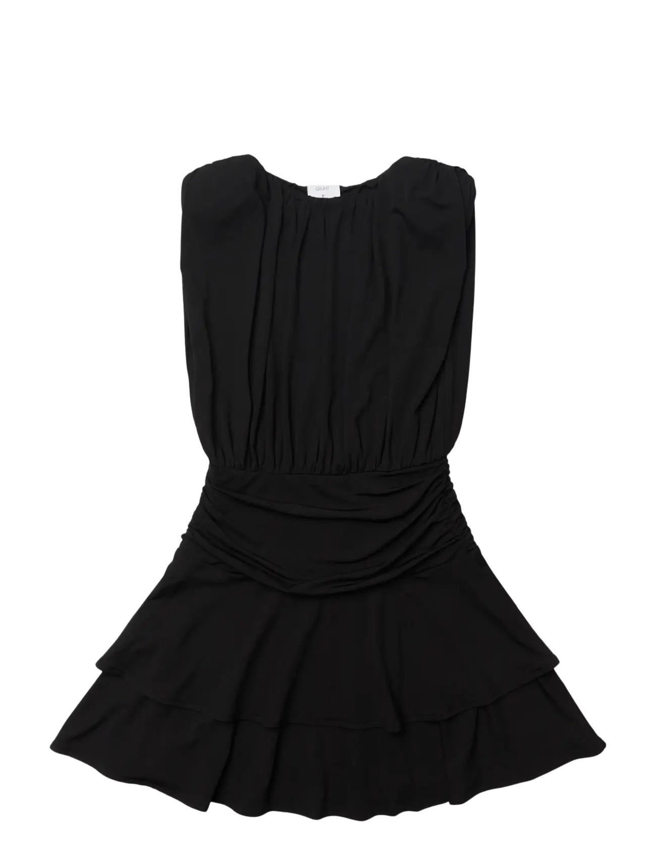 Grunt GRGrenoa Dress - Dresses & skirts - BLACK / black
