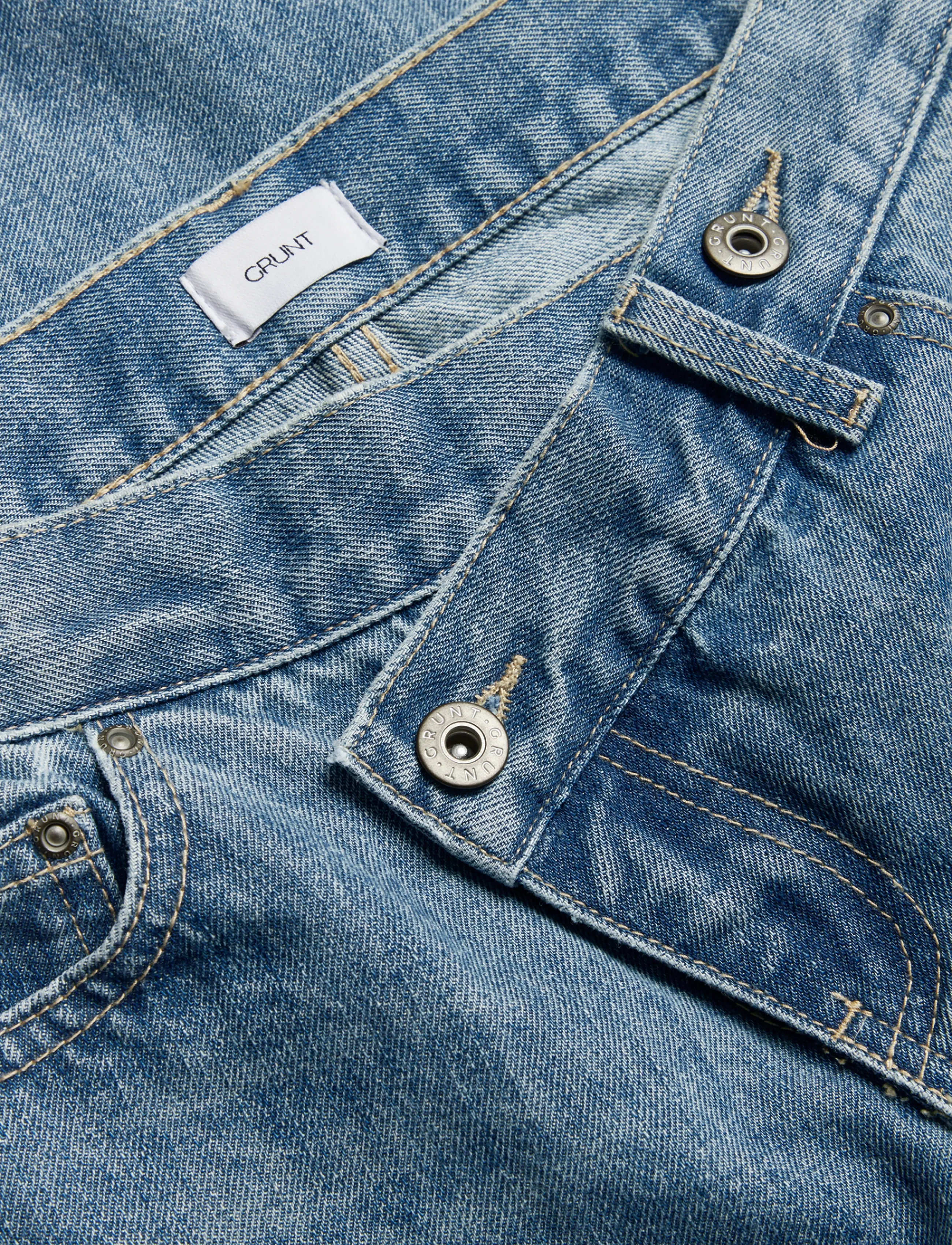 Grunt - GRAvalon Wide WinBlue Jeans - loose jeans - blue washed - 2