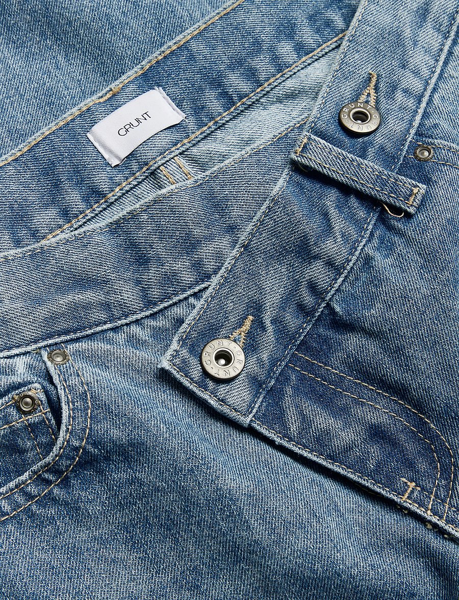 Grunt - GRAvalon Wide WinBlue Jeans - loose jeans - blue washed - 2