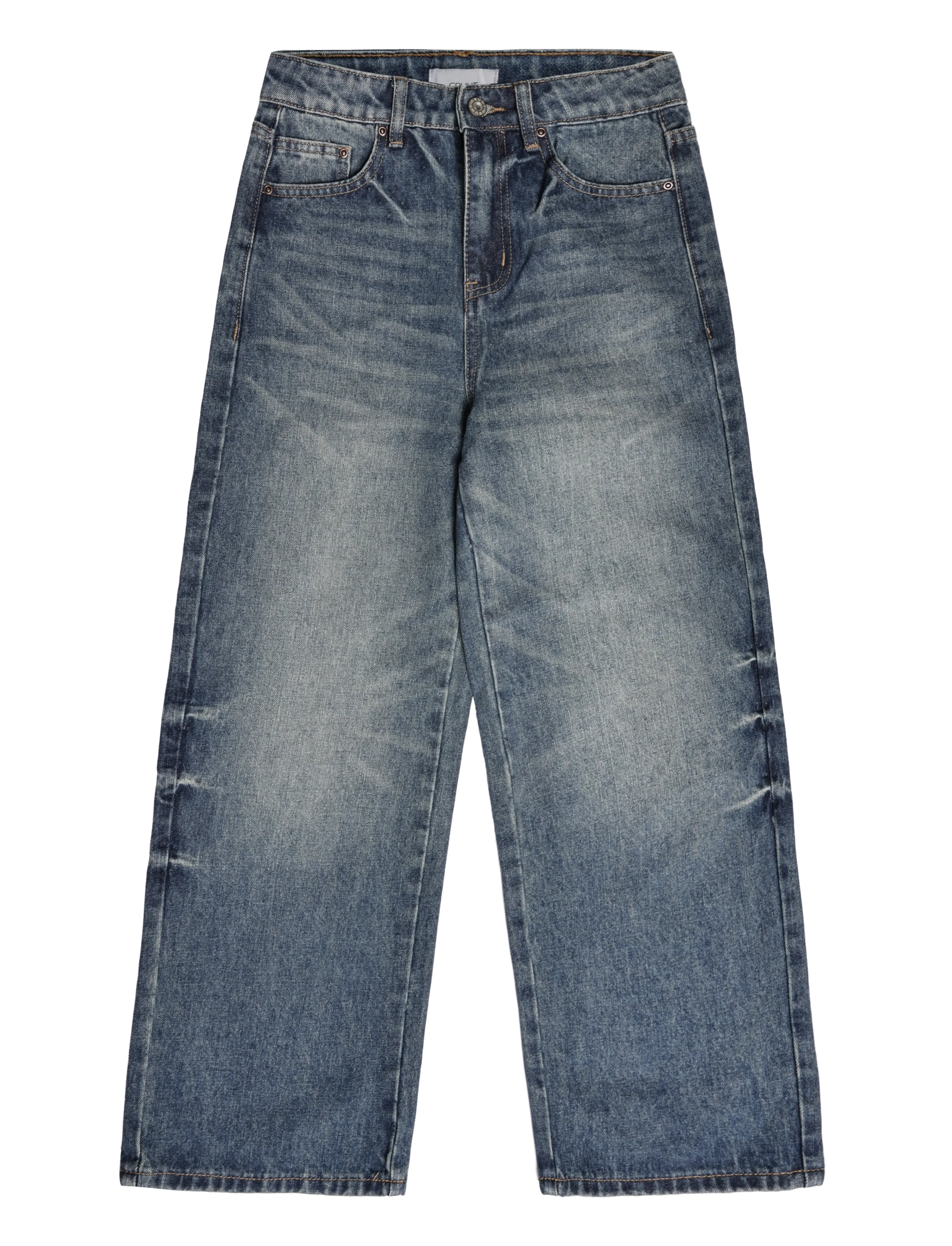 Grunt GRVega volume Blue drift Jeans - Neuheiten - BLUE VINTAGE / blue