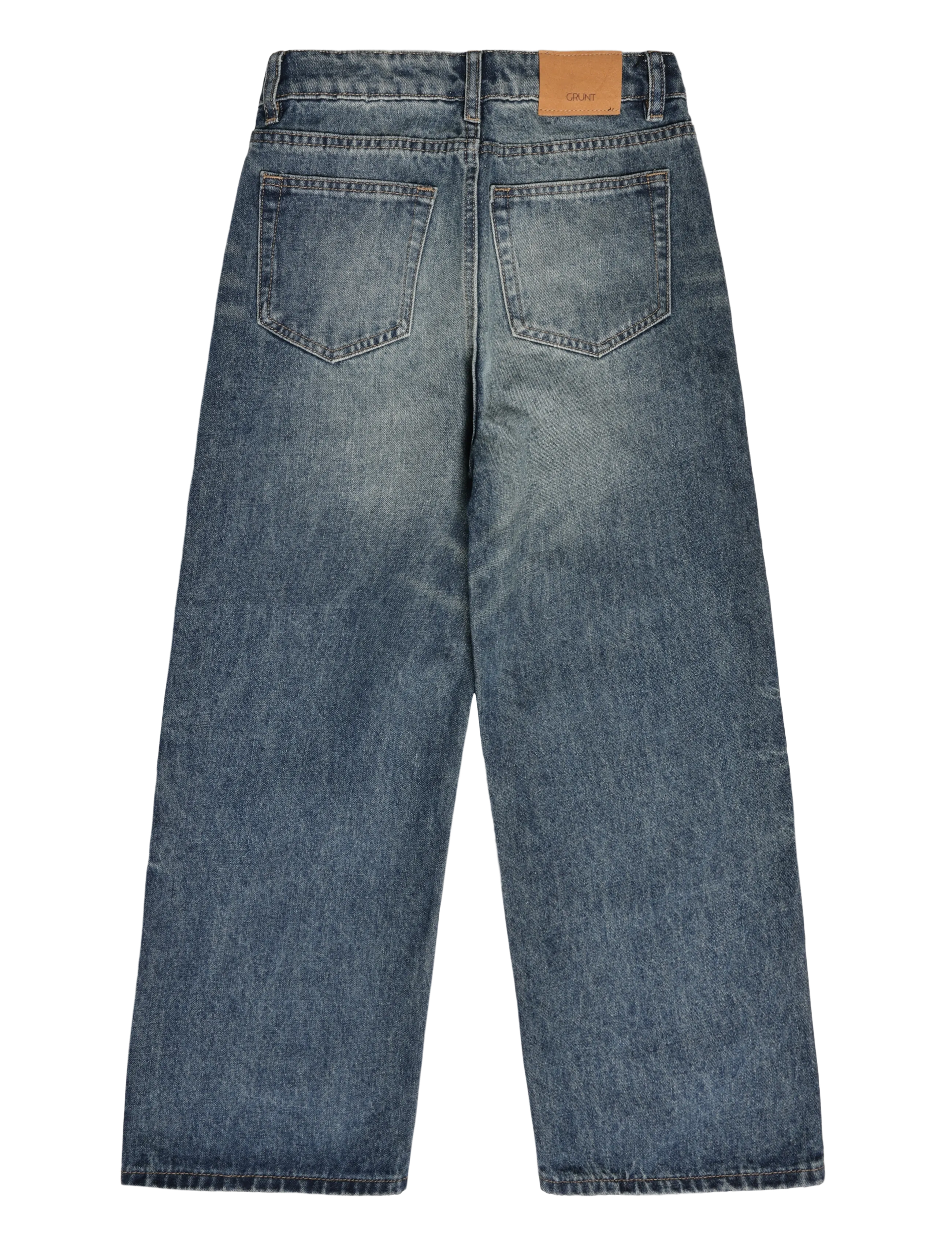 Grunt - GRVega volume Blue drift Jeans - loose jeans - blue vintage - 1