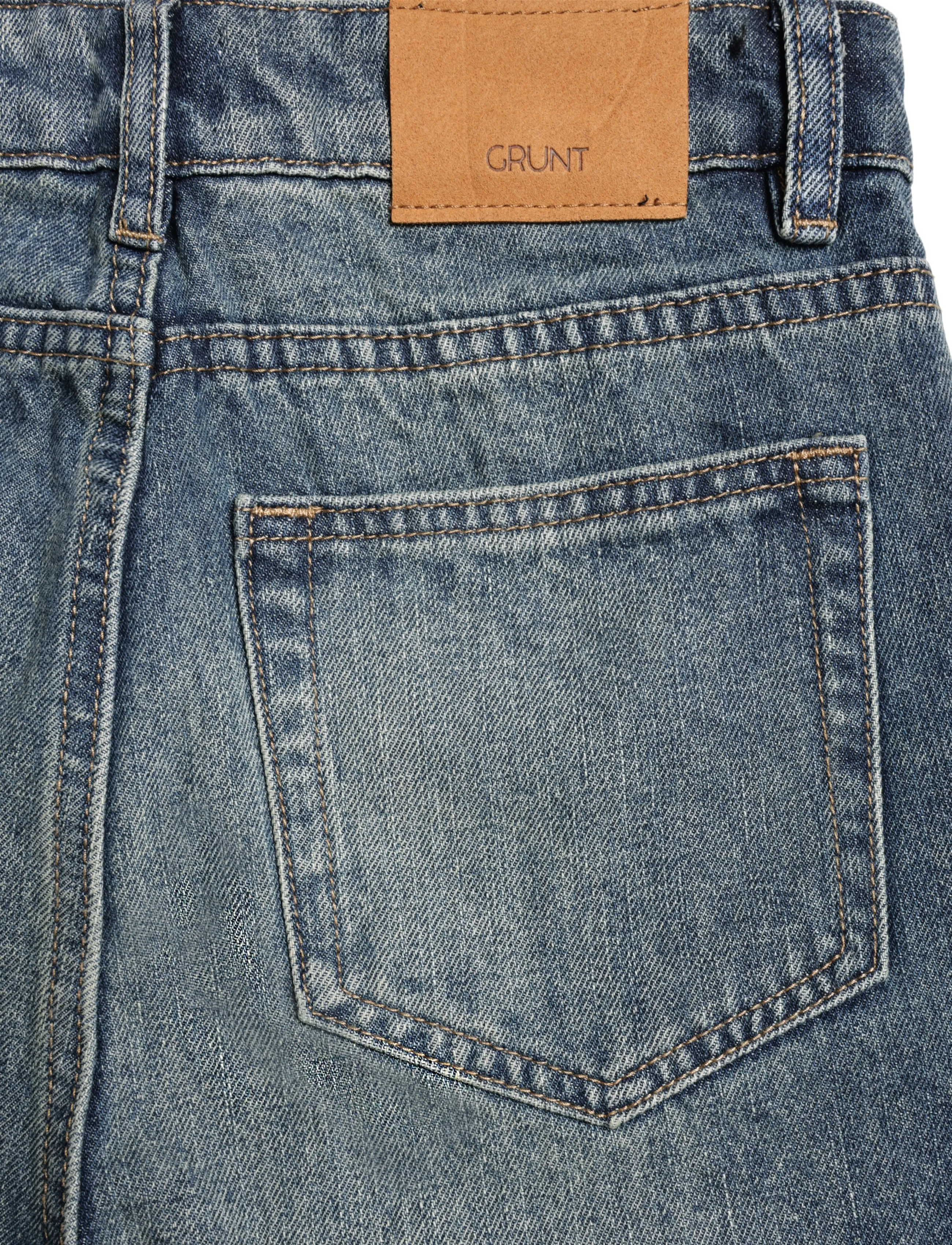 Grunt - GRVega volume Blue drift Jeans - loose jeans - blue vintage - 3