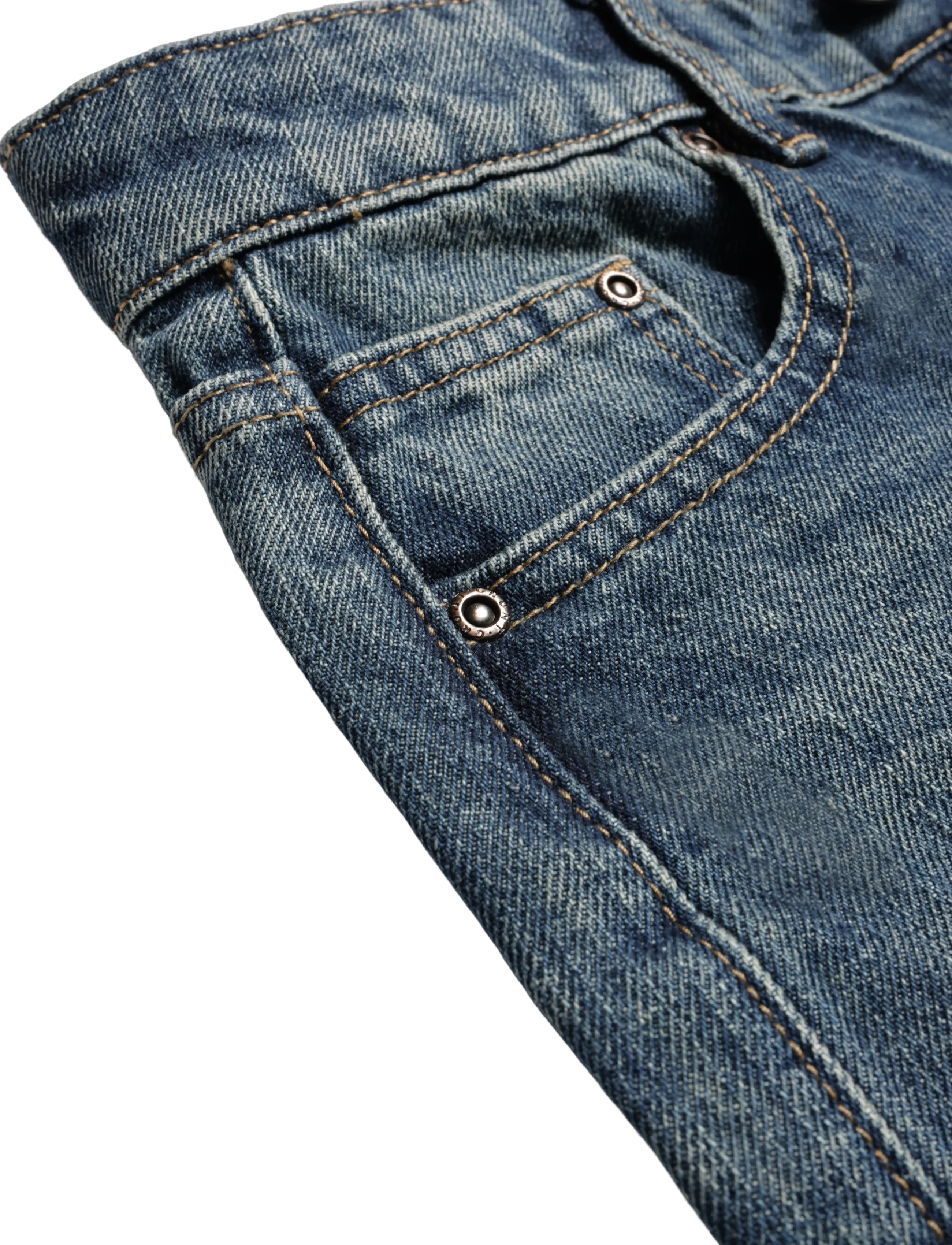 Grunt - GRVega volume Blue drift Jeans - loose jeans - blue vintage - 4