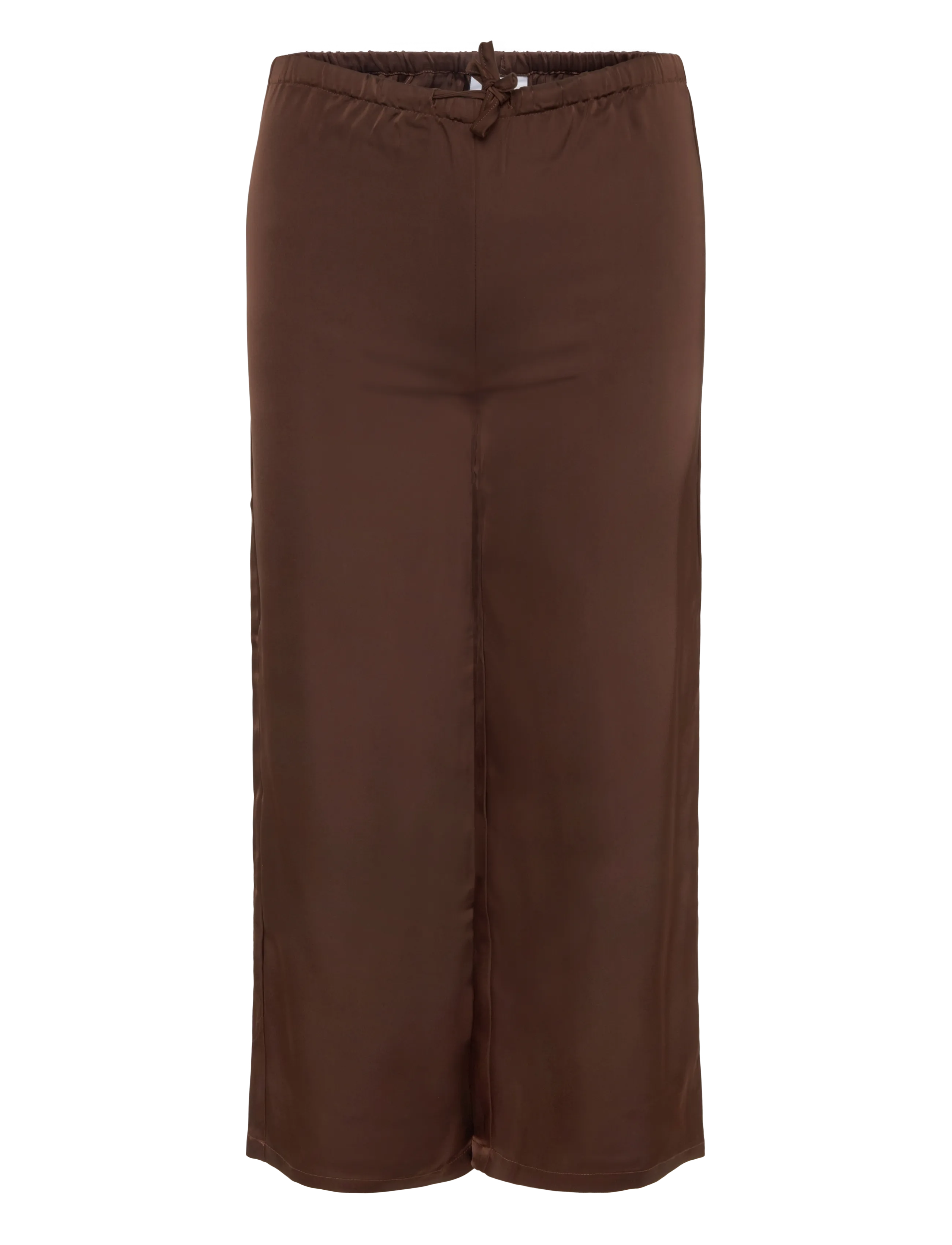 Grunt GRPirc Satin pants - Kleidung - BROWN / brown